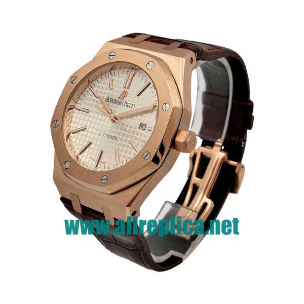 UK Rose Gold Audemars Piguet Royal Oak 15400OR.OO.D088CR.01 41MM Replica Watches